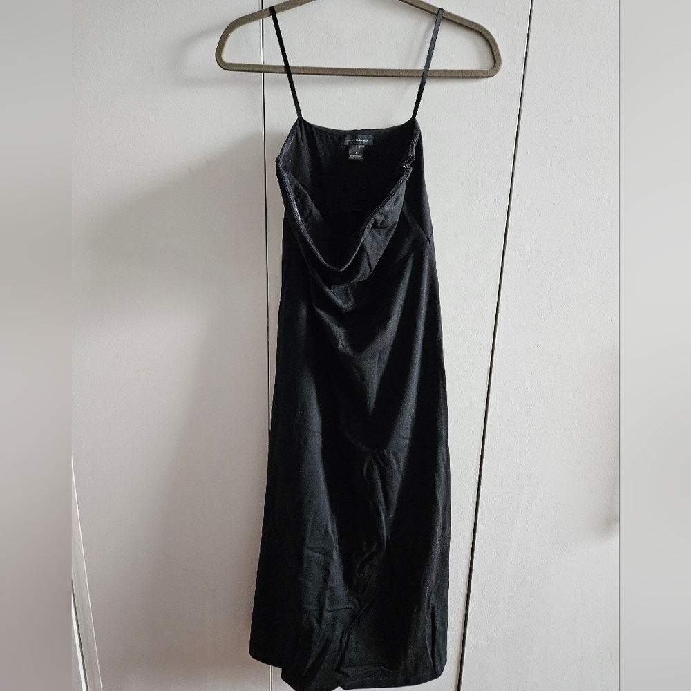 Club Monaco Size 6 Black Strapless Dress